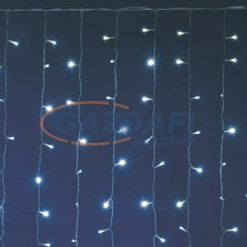 Home DLF 400/WH LED-es sorolható fényfüggöny, 2x2 m, hideg fehér világítás