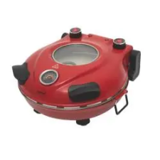 Home elektromos pizzasütő 1200W, piros (HGPZ30) pizzasütő