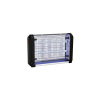 Home IKM50L elektromos beltéri rovarcsapda, 50 m2-es hatókörzet, UV-A fény, 2x4,5W LED, rovargyűjtő tálca, hálózati tápellátás