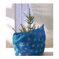Home Karácsonyfa alátét, kék (KT 250/BL) karácsonyi dekoráció