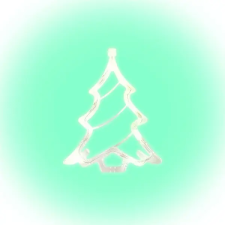 Home KID 412 8 LED/3xAAA/meleg fehér karácsonyfa karácsonyi ablakdísz karácsonyi ablakdekoráció