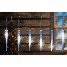 Home KJL 35 LED-es jégcsap fényfüzér, 5.6 m, hideg fehér világítás