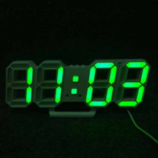 Home LED digitális asztali óra DS-6609 zöld fénnyel ébresztőóra