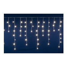 Home LED-es, meleg fehér sorolható jégcsap fényfüggöny (DLFJ 400/WW) karácsonyfa izzósor
