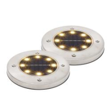 Home napelemes kerti LED lámpa 2db, melegfehér (MX626WW) kültéri világítás