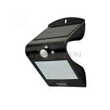Home Szolár paneles LED reflektor, mozgásérzékelős, fekete FLP-2-BK-SOLAR kültéri világítás
