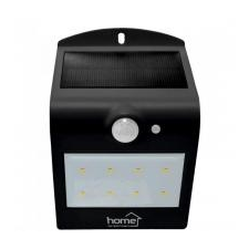 Home szolárpaneles LED lámpa, fekete (FLP 2/BK SOLAR) izzó