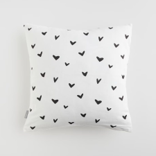 HOME & YOU párnahuzat, szívek 45x45 cm lakástextília