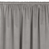 HOMEDE Sötétítő függöny VILA szín szürke stílus klasszikus bújtató 5 cm bársony 530x175 HOMEDE