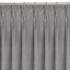 HOMEDE Sötétítő függöny VILA szín szürke stílus klasszikus flex 7,5 cm kettős átfedéssel bársony 400x245 HOMEDE