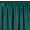 HOMEDE Sötétítő függöny VILA szín tengerzöld stílus klasszikus bújtató 5 cm bársony 400x225 HOMEDE