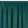 HOMEDE Sötétítő függöny VILA szín tengerzöld stílus klasszikus bújtató 5 cm bársony 530x300 HOMEDE
