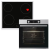HOMEFORT - Gorenje Gorenje BOS6737E13X +5 ÉV Garanciával*, Beépíthető Sütő + HOMEFORT HFBK64T2B +5 ÉV Garanciával*, Beépíthető Kerámia főzőlap