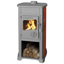 Homelux LSL03 Kályha piros színben 6,2kW kályha, kandalló