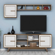Hommy Craft Ayla dió-fehér tv szekrény bútor