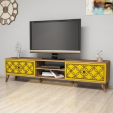 Hommy Craft Class dió-sárga tv állvány 180 x 35 x 44 cm bútor