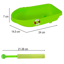  Homokozó játék készlet vízipisztollyal - 12db homokozójáték