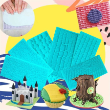 Homyl 3D torta díszítő forma (6 db) konyhai eszköz