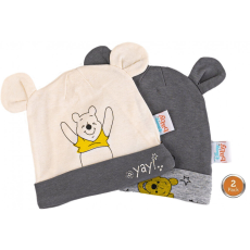 Homyl Disney Micimackó baba sapka 2 db-os szett