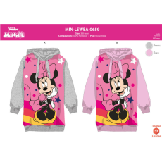 Homyl Disney Minnie egér kapucnis pulóver kislányoknak - szürke - 122