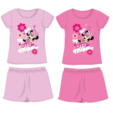 Homyl Disney Minnie egér pamut nyári együttes - póló-rövidnadrág szett - rózsaszín - 104 gyerek ruha szett