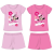 Homyl Disney Minnie egér pamut nyári együttes - póló-rövidnadrág szett - rózsaszín - 122