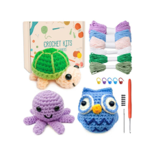 Homyl Kezdő horgolókészlet kreatív és készségfejlesztő