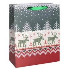 Homyl Papírtasak Rénszarvas 26*32cm ajándéktasak