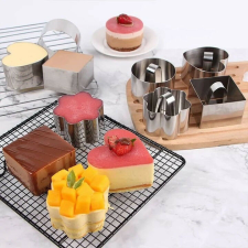 Homyl Rozsdamentes acél sütemény (Mousse) forma sütés és főzés