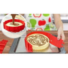 Homyl Változtatható alakú szilikon tortaforma sütés és főzés