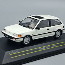  Honda Civic 1987 1:43 modellautó fehér makett
