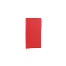 Honor 200 Smart, Oldalra nyíló flip tok, Smart, piros tok és táska