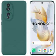  Honor 90 5G szilikon tok, telefon tok, hátlaptok, matt, zöld tok és táska