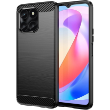  Honor X6a szilikon tok, hátlaptok, telefon tok, karbon mintás, fekete tok és táska