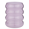  HOOP üveg pohár 350 ml, rózsaszín