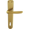 Hoppe MILANO hosszúpajzsos kilincsgarnitúra BB 90, 30-49 mm, bronz eloxált