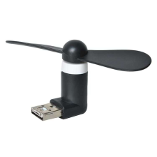  Hordozható micro USB ventilátor #fekete ventilátor