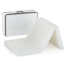 Hordozható összehajtható matrac utazóágyhoz 60x120x5 cm - Calm White utazóágy