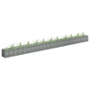  Horganyzott acél gabion magaságyás 450 x 30 x 30 cm