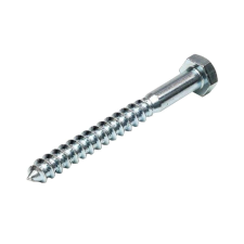 Horganyzott acél hatlapfejű facsavar (állványcsavar) 6x25 mm DIN 571 barkácsolás, csiszolás, rögzítés