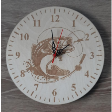 Horgászos fali óra falióra