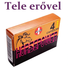 HORSE POWER PLUS POTENCIANÖVELŐ KAPSZULA FÉRFIAKNAK - 4 DB potencianövelő