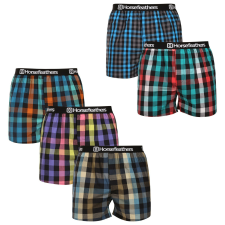 HORSEFEATHERS 5PACK férfi rövidnadrágHorsefeathers Agyagcsomag 1 (AM284A) M férfi alsó