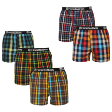 HORSEFEATHERS 5PACK férfi rövidnadrágHorsefeathers Agyagcsomag 2 (AM284B) L férfi alsó