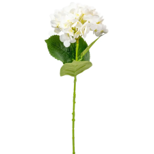  Hortenzia szálas gumi krém 67cm dekorációs kellék
