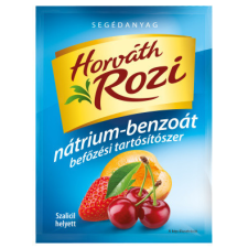 Horváth Rozi nátrium-benzoát 15 g alapvető élelmiszer