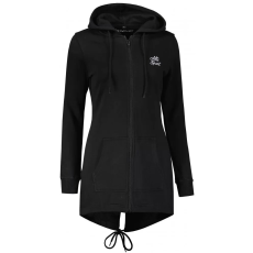  Hosszabbított női pulóver ALTISPORT BYB/ALW056BY148 FEKETE ÉS FEHÉR méret: XS
