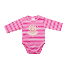 Hosszú ujjú baba body - Balerina mintával kombidressz, body