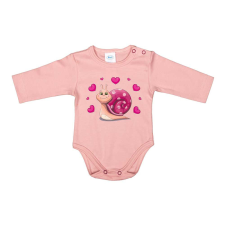 Hosszú ujjú baba body Csiga mintával kombidressz, body