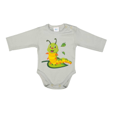 Hosszú ujjú baba body Hernyó mintával kombidressz, body